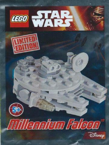 LEGO Set-Millennium Falcon foil pack-Star Wars / Mini / Star Wars Episode 4/5/6-911607-1-Creative Brick Builders